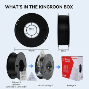 Filamento PLA Básico Kingroon 1.75mm (1 kg)